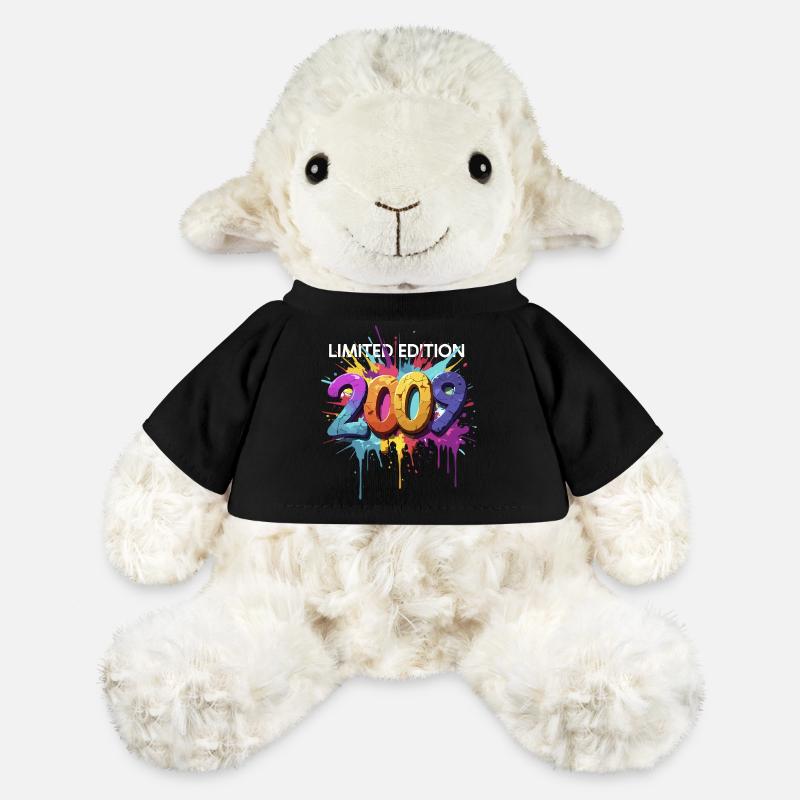 Limited Edition 2009 Graffiti Street Art Design - MiniFeet® Sheep Annika - black