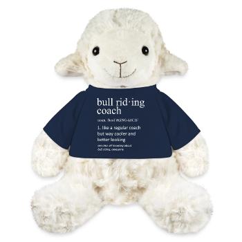 Définition du coach de montée de taureaux Entraîneur drôle et cool - Mouton en peluche Annika MiniFeet® - bleu marine - Devant