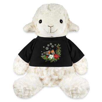 Christmas Robins - MiniFeet® Sheep Annika - black - Front
