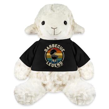 Barbecue Legend Retro - Mouton en peluche Annika MiniFeet® - noir - Devant