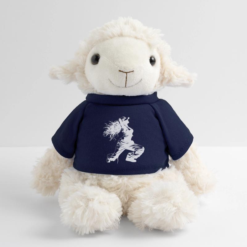 Dessin de breakdancer Mouton en peluche Annika MiniFeet®