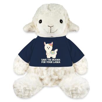 Save the drama for your lama - MiniFeet® Sheep Annika - french navy - Front