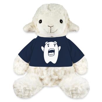 Nerd Schrei – Geek Humor & Physik - MiniFeet® Schaf Annika - French Navy - Vorne