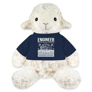 INGENIEUR – Unsichtbare Probleme lösen T-Shirt - MiniFeet® Schaf Annika - French Navy - Vorne