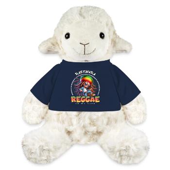 Reggae Vibes Rastafari Cartoon - MiniFeet® Sheep Annika - french navy - Front