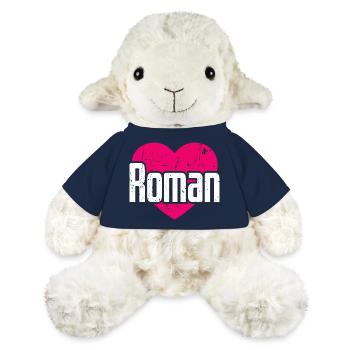 I Love Roman Pink Heart I Love Roman - MiniFeet® Sheep Annika - french navy - Front