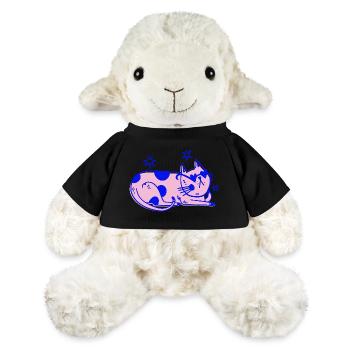 Chat élégant – Ambiance rétro détendue - Mouton en peluche Annika MiniFeet® - vert clair - Devant