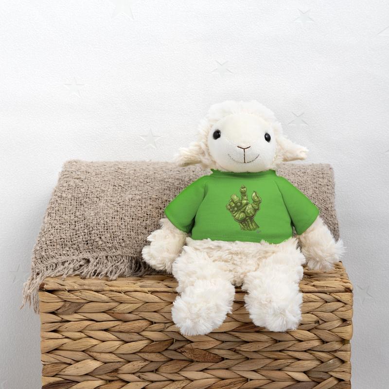 Massive grüne Ork- oder Oger-Monster-Hand MiniFeet® Schaf Annika