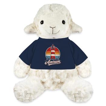 Amrum Lighthouse Retro Stripes - MiniFeet® Sheep Annika - french navy - Front