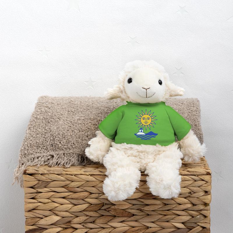 Grèce Soleil : Soleil, Eau, Chapelle Mouton en peluche Annika MiniFeet®
