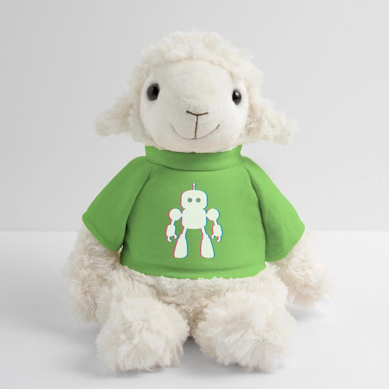 Robot 3D Effect – Future Meets AI Design MiniFeet® Sheep Annika