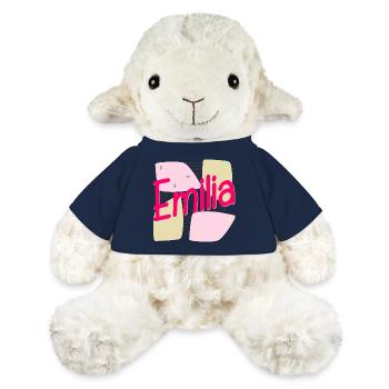 NOM CADEAU FILLE FILLE EMILIA - Mouton en peluche Annika MiniFeet® - bleu marine - Devant