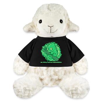 Hiding from my responsibilities - MiniFeet® Sheep Annika - light green - Front
