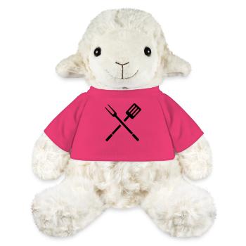 Griller - Mouton en peluche Annika MiniFeet® - rose - Devant