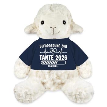Beförderung zur Tante 2026 lädt - MiniFeet® Schaf Annika - French Navy - Vorne