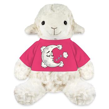 Mondkuss Schlaftraum Cartoon - MiniFeet® Schaf Annika - Pink - Vorne