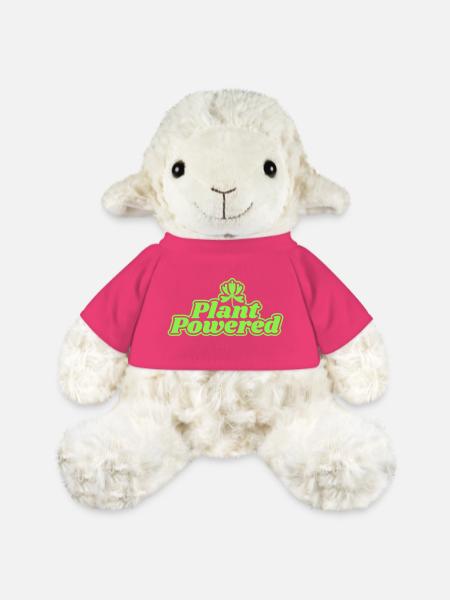 Grüner Antrieb durch Pflanzenkraft - MiniFeet® Schaf Annika - Pink