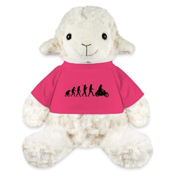 avaler évolution - Mouton en peluche Annika MiniFeet® - rose - Devant