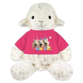 Karneval-Schafe Trio - MiniFeet® Schaf Annika - Pink - Vorne