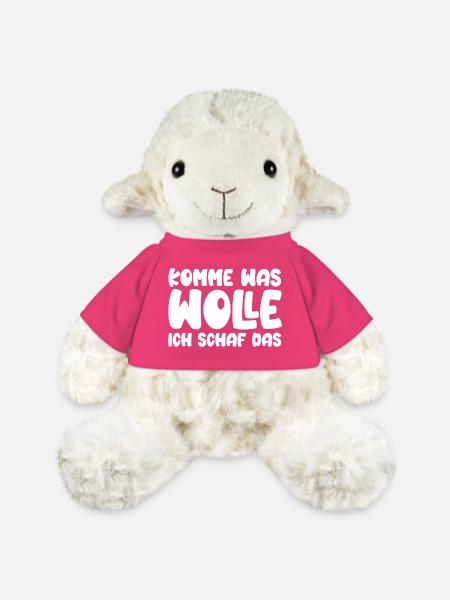 Komme Was Wolle Ich Schaf Das - Plüschtier Schaf - MiniFeet® Schaf Annika - Pink