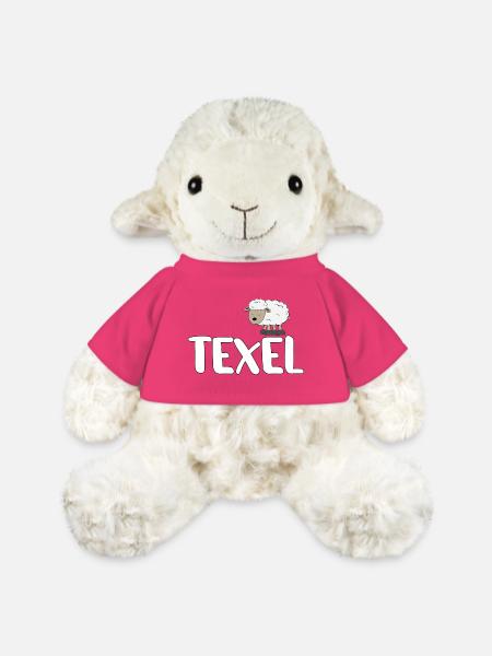 Schaf Texel (bunte Version) - MiniFeet® Schaf Annika - Pink