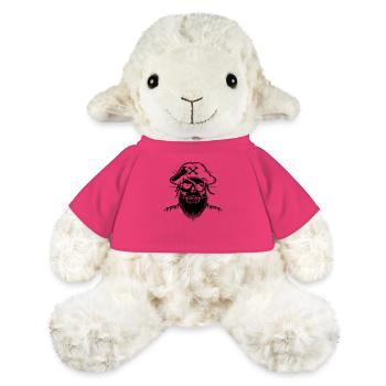 pirat skull 1 - MiniFeet® Schaf Annika - Pink - Vorne