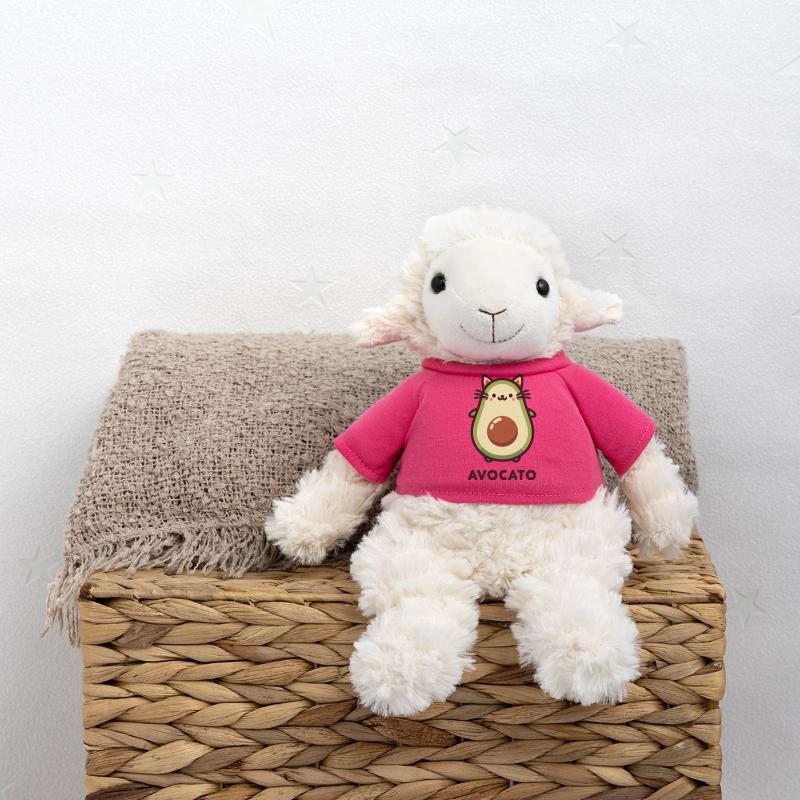 Mignon Avocato Chat Ami Jeu De Jeu Conception Mouton en peluche Annika MiniFeet®