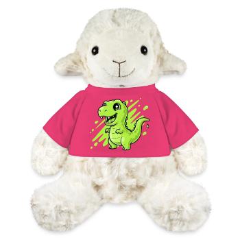 Green Slime Dino Comic - MiniFeet® Sheep Annika - pink - Front