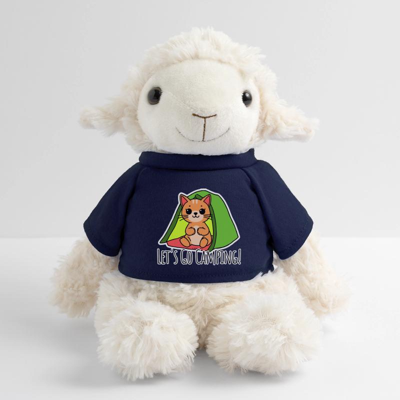 Allons camper ! Le chat mignon part camper ! Mouton en peluche Annika MiniFeet®