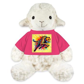 cheetah - MiniFeet® Sheep Annika - pink - Front