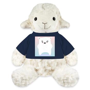Niedlicher Eisbär WINTER TIERE - MiniFeet® Schaf Annika - French Navy - Vorne