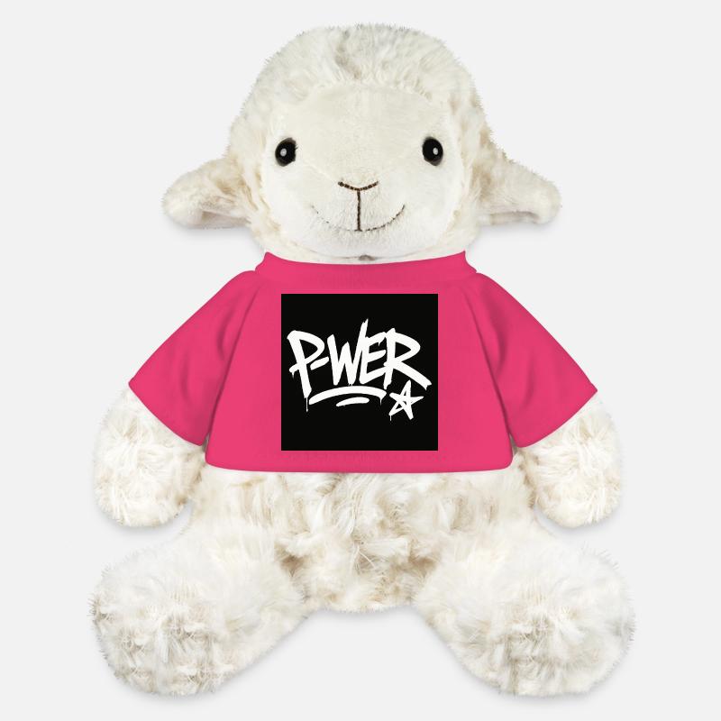 Graffiti-Stil Power-Text-Design - MiniFeet® Schaf Annika - Pink