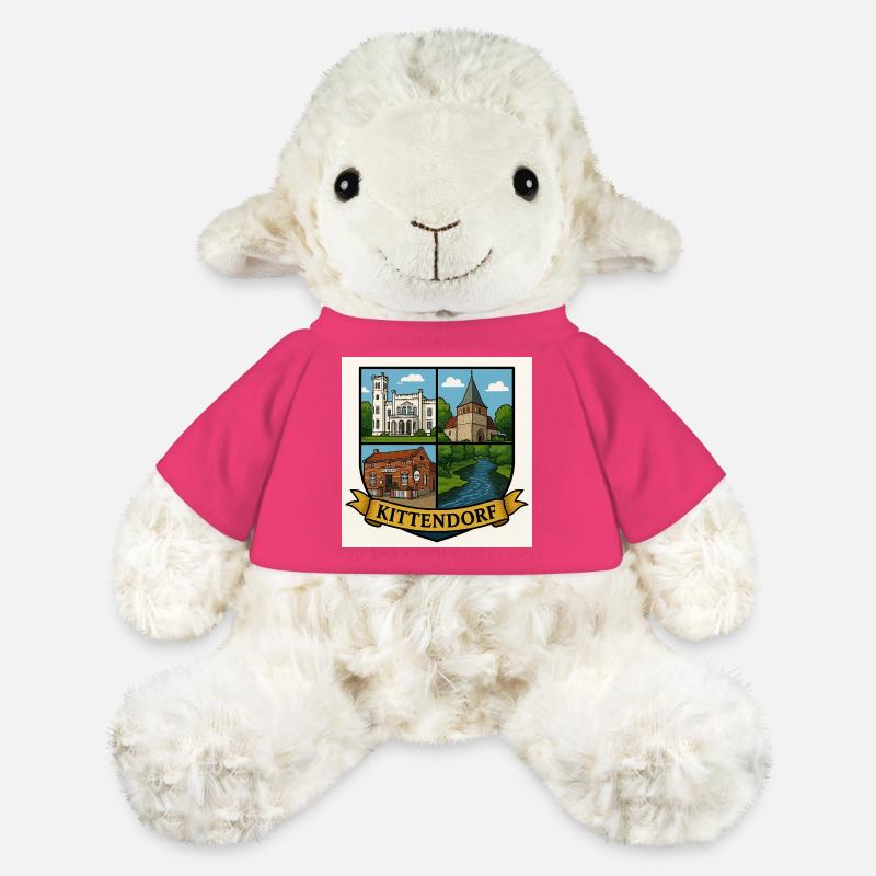 Kittendorf Wappen Collage - MiniFeet® Schaf Annika - Pink