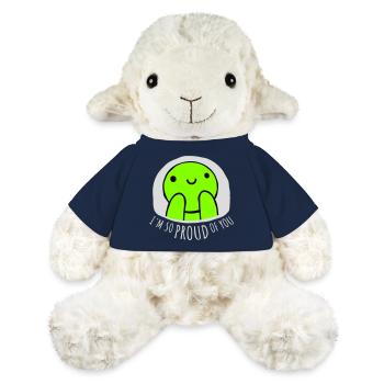 I'm So Proud Of You Heartily Encouraging Saying - MiniFeet® Sheep Annika - french navy - Front