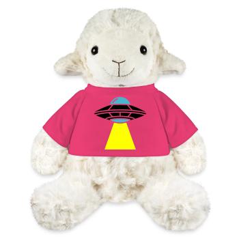 UFO Alien Raumschiff Licht - MiniFeet® Schaf Annika - Pink - Vorne