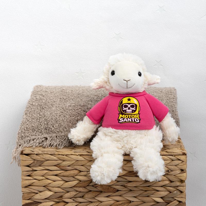 Logo du Crâne de Motor Santo Mouton en peluche Annika MiniFeet®