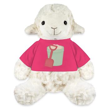Sandpit Shovel Motif - MiniFeet® Sheep Annika - pink - Front