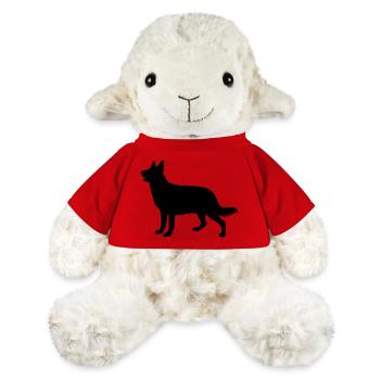 Chien, Dog, Hund, Perro, Cane, Hond - Mouton en peluche Annika MiniFeet® - rouge - Devant