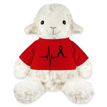 puls - schleife - MiniFeet® Schaf Annika - Rot - Vorne