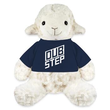 Dub Step Techno Music Party Club Text Lettering - MiniFeet® Sheep Annika - french navy - Front