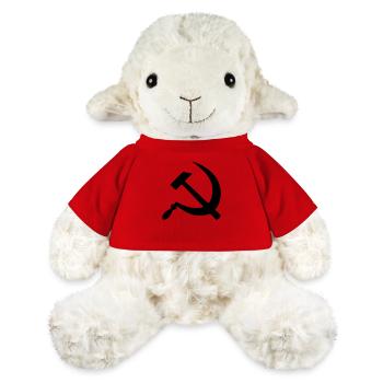 Communisme (V) - Mouton en peluche Annika MiniFeet® - rouge - Devant