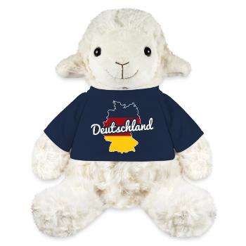 Deutschland Map - MiniFeet® Sheep Annika - french navy - Front