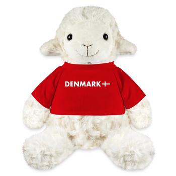 Danemark - Mouton en peluche Annika MiniFeet® - rouge - Devant
