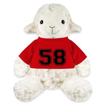 58 - MiniFeet® Sheep Annika - red - Front