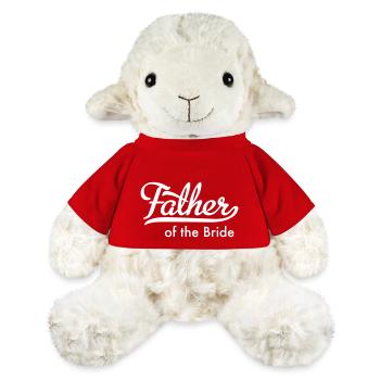 Père de la mariée - Mouton en peluche Annika MiniFeet® - rouge - Devant