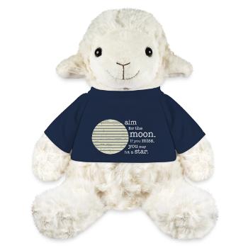 Aim for the moon. If you miss, you may hit a star. - MiniFeet® Sheep Annika - french navy - Front