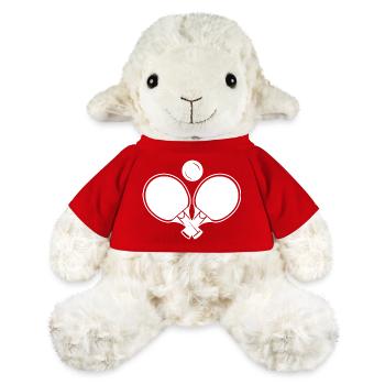 Ping-pong - Mouton en peluche Annika MiniFeet® - rouge - Devant