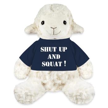 Shut up and Squat - Bodybuilding - Bodybuilders - MiniFeet® Sheep Annika - french navy - Front