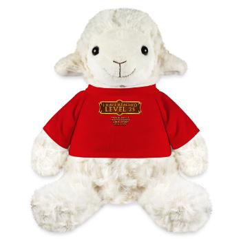 Ich Habe Level 25 Erreicht Rpg Online Gaming 25. - MiniFeet® Schaf Annika - Rot - Vorne