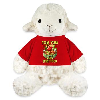 Tom Yum Soup Spirit - Un design unique pour les Thaïlandais - Mouton en peluche Annika MiniFeet® - rouge - Devant